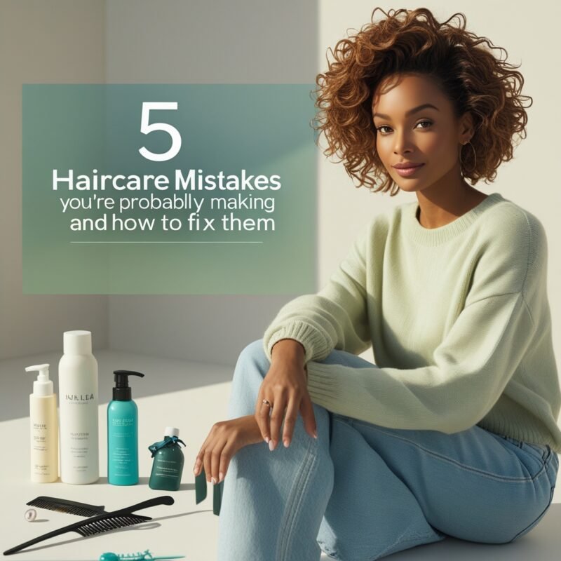5 Haircare Mistakes Youre Probably Making and How to Fix Them